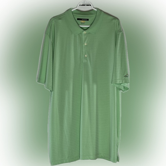 Greg Norman Collection Light Green Polo Shirt, play dry, men’s size XXXL - Picture 2 of 11